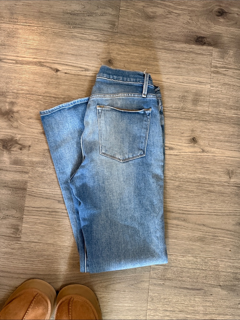 Frame Denim Women's Straight-Leg Jeans in Light Blue Wash - Picture 6 of 6
